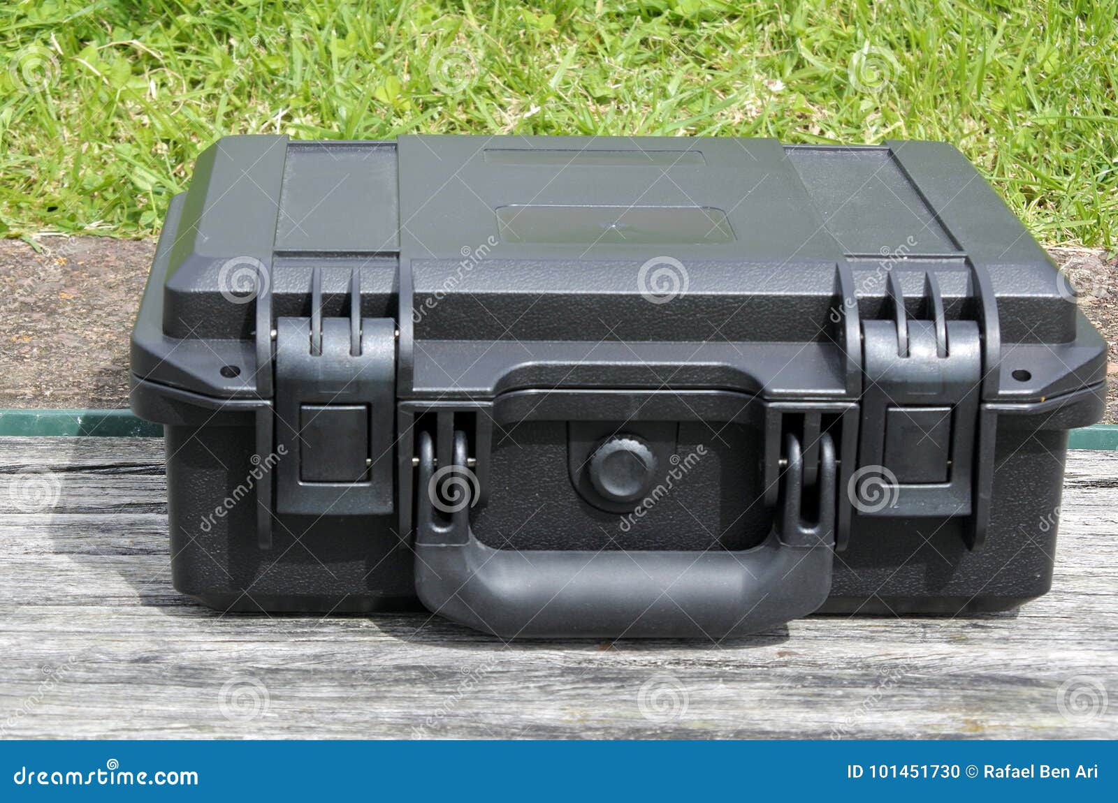 Black hard transport case stock photo. Image of baggage 101451730