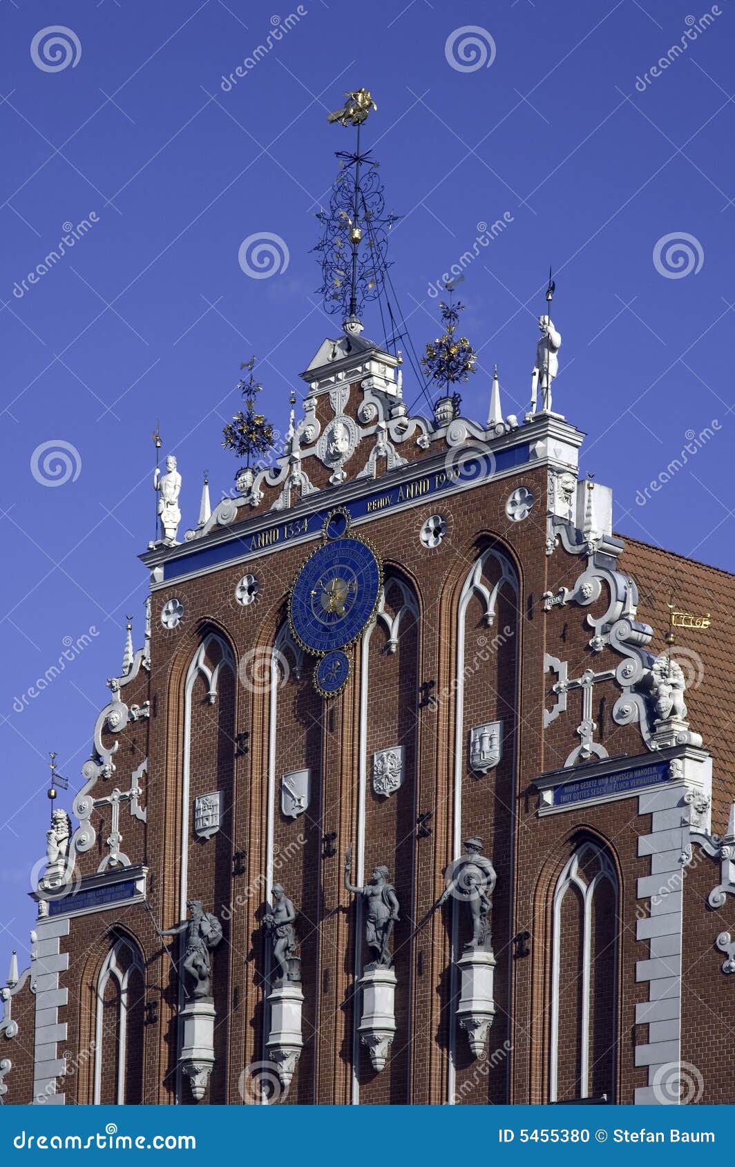 Black Head House stock photo. Image of riga, house, black 5455380