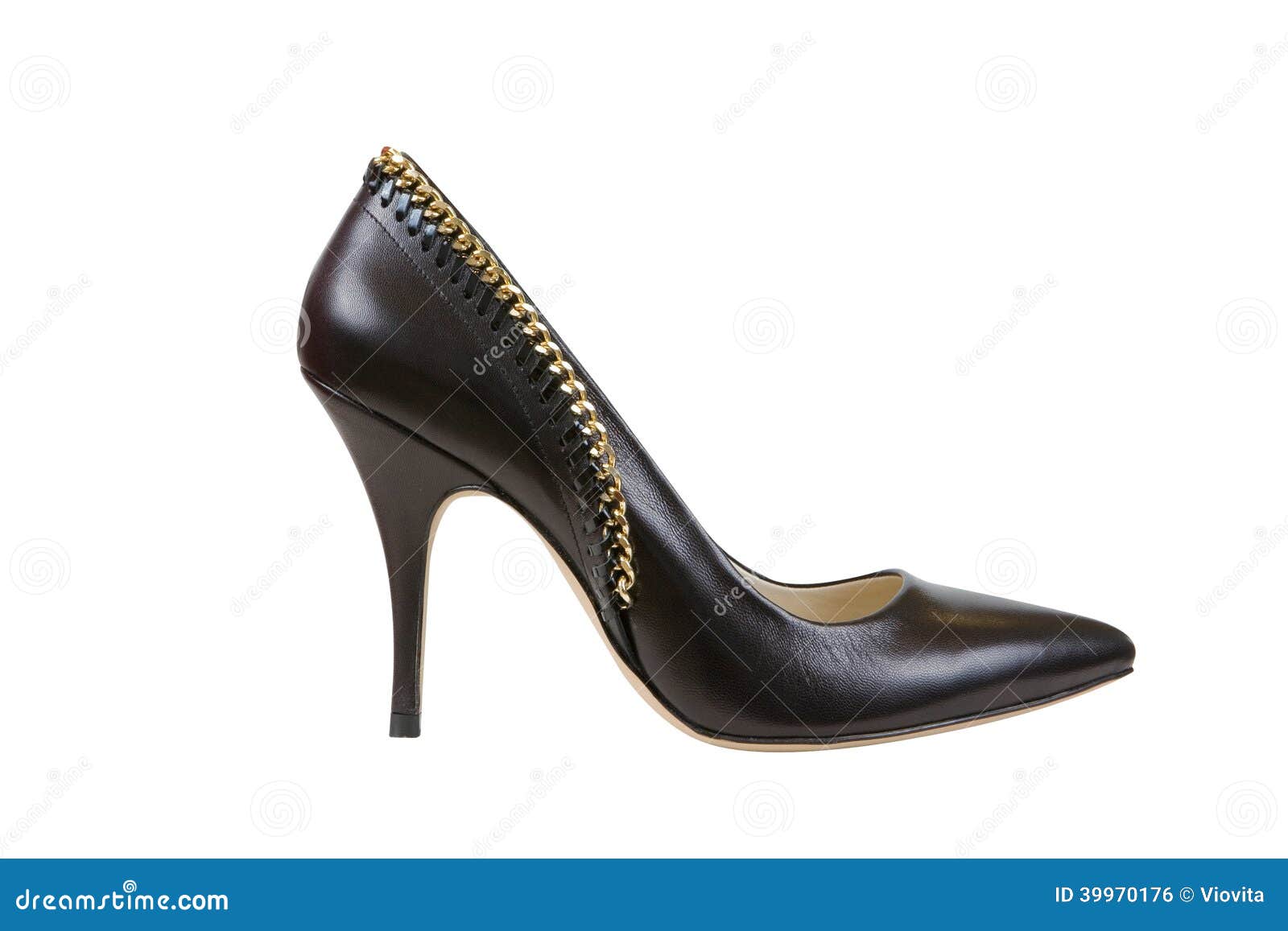 Black high heeled shoes stock photo. Image of high, spikes - 39970176