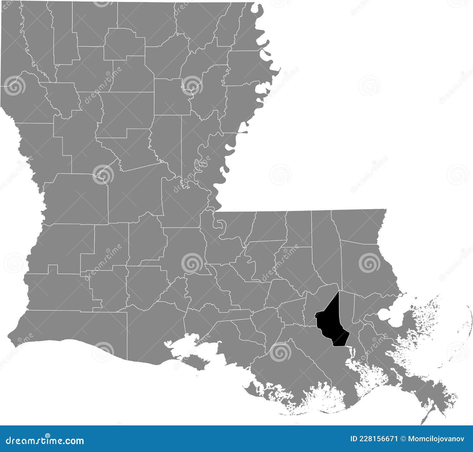 St Charles Parish Map Location Map Of The St. Charles Parish Of Louisiana, Usa Stock Vector -  Illustration Of Caldwell, Carving: 228156671