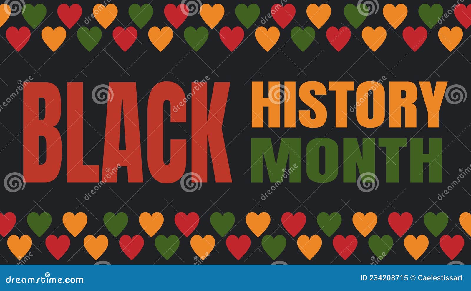 black-history-month-african-american-celebration-in-usa-vector