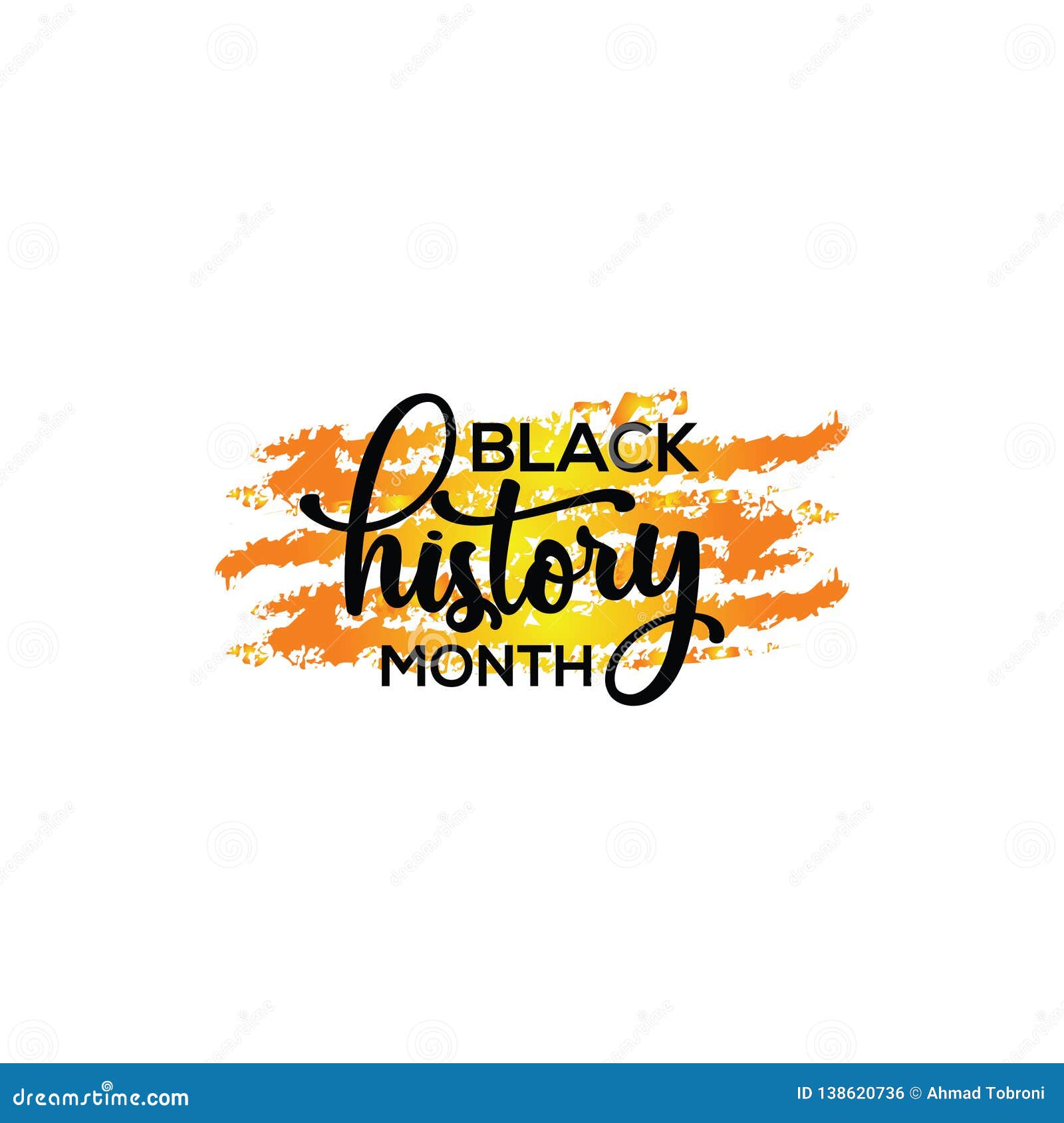 black-history-month-vector-template-design-illustration-stock-vector