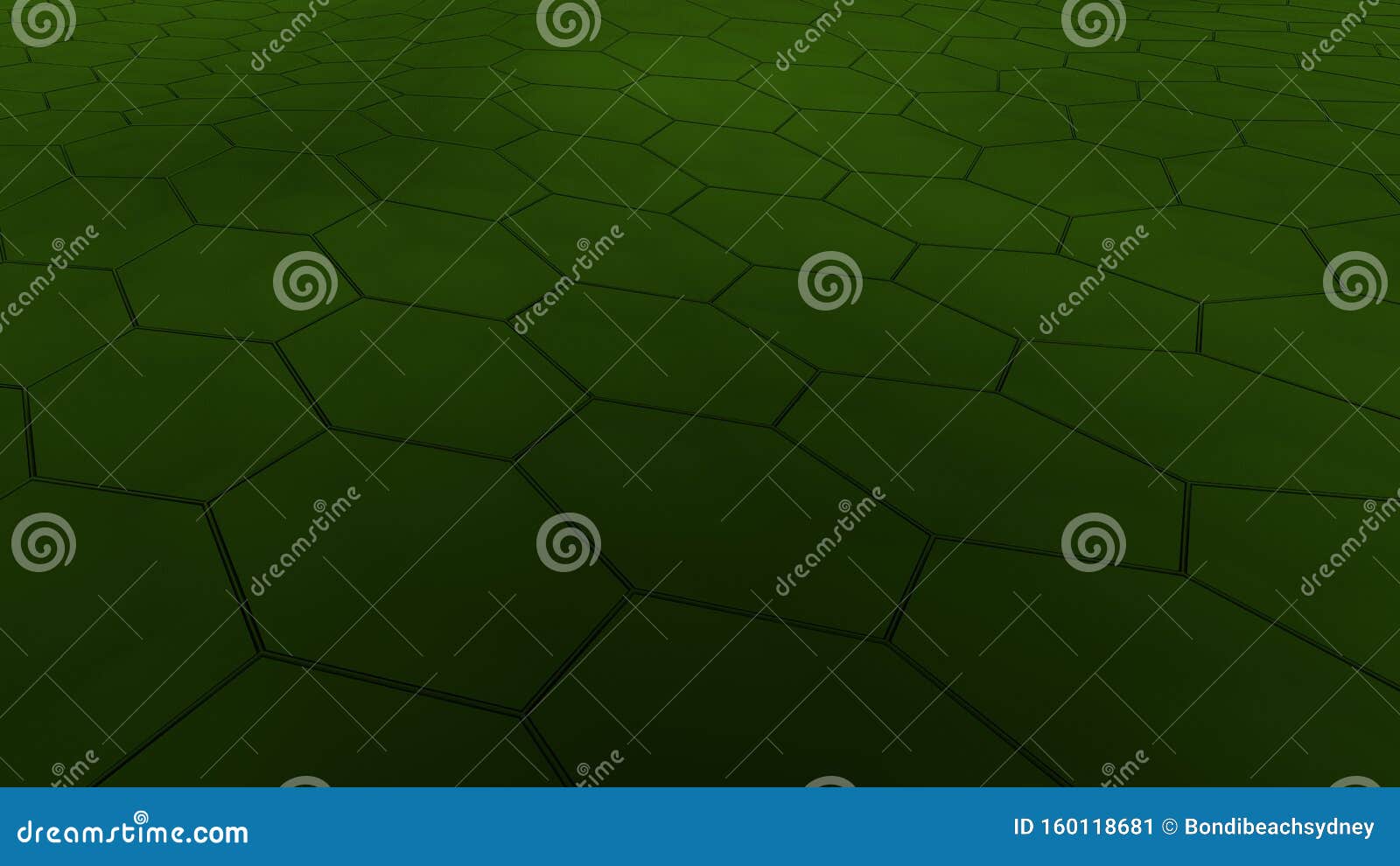 black honeycomb tridimensional background