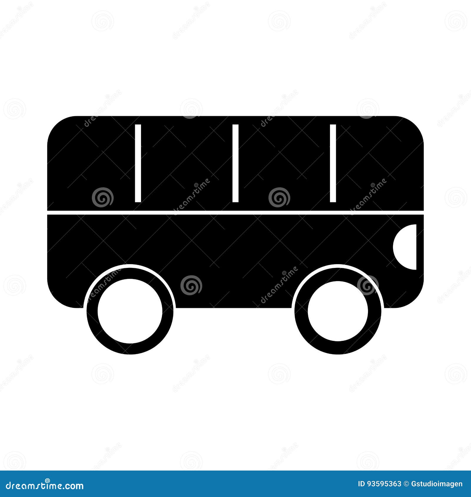 Black icon bus cartoon stock vector. Illustration of glass - 93595363 Black icon bus cartoon stock vector. Illustration of glass - 93595363