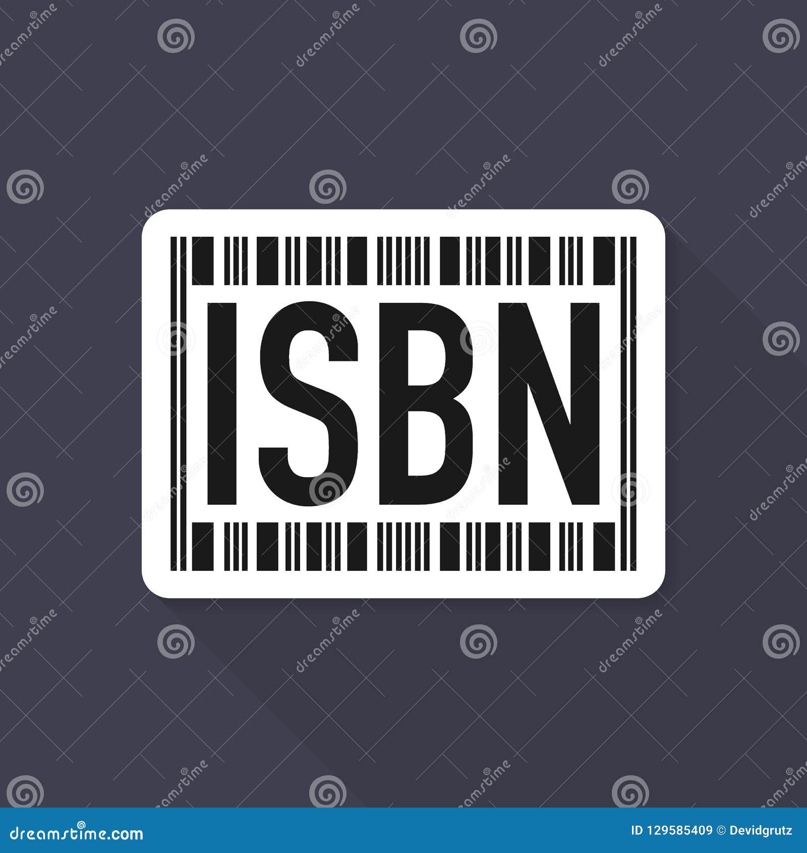 black isbn sign with barcode. concept of scanning, identifying, brochure key, international publishing, commerce.