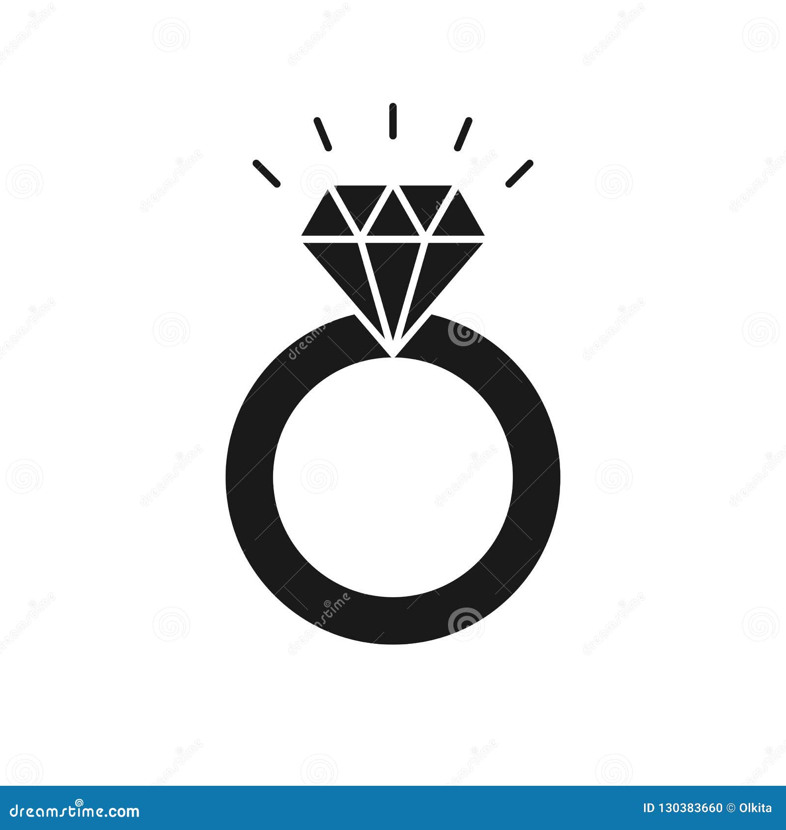 Ring and Jewelry Logo Graphic by WANGS · Creative Fabrica