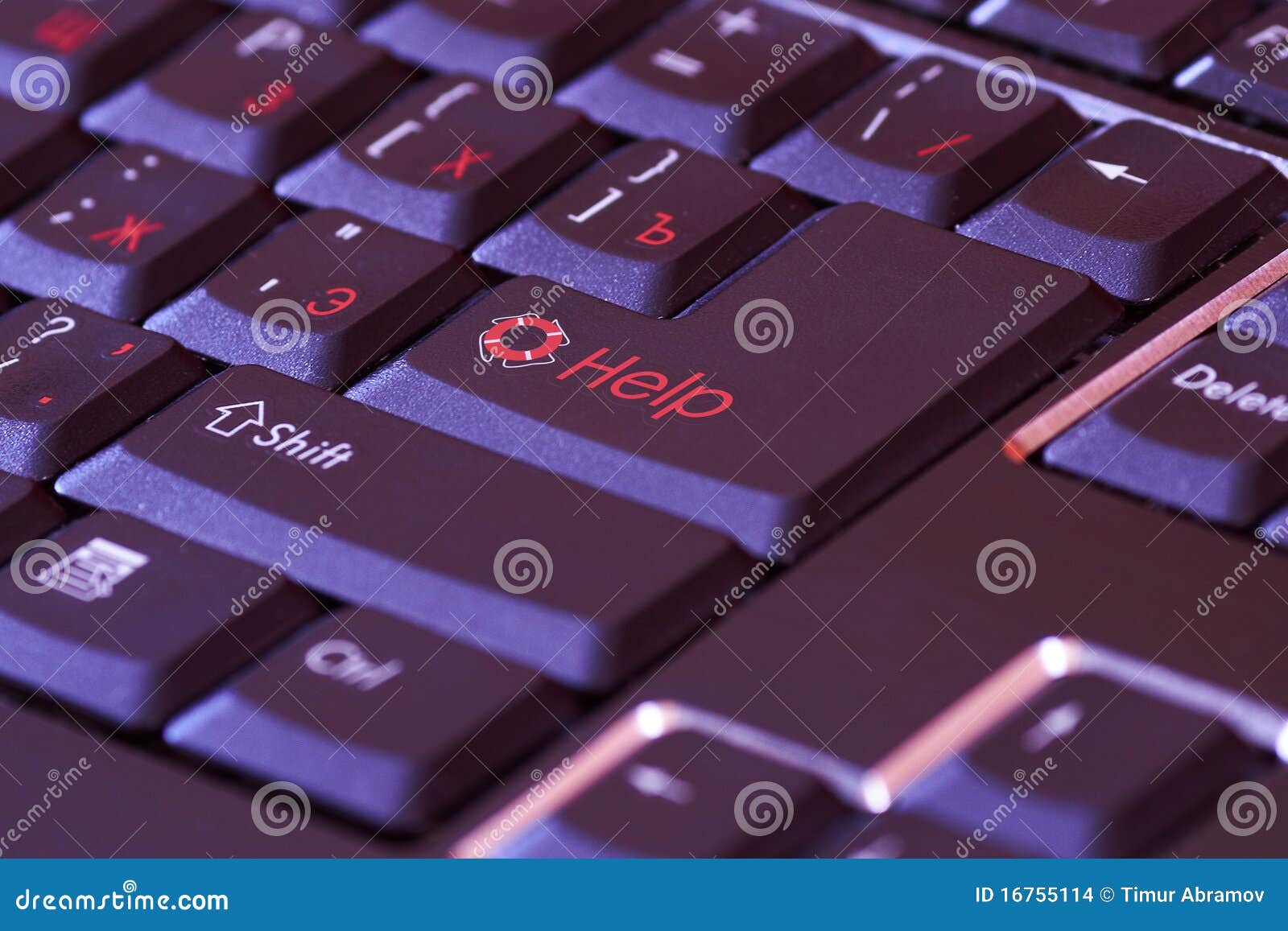 Black Keyboard Stock Photo 65787720