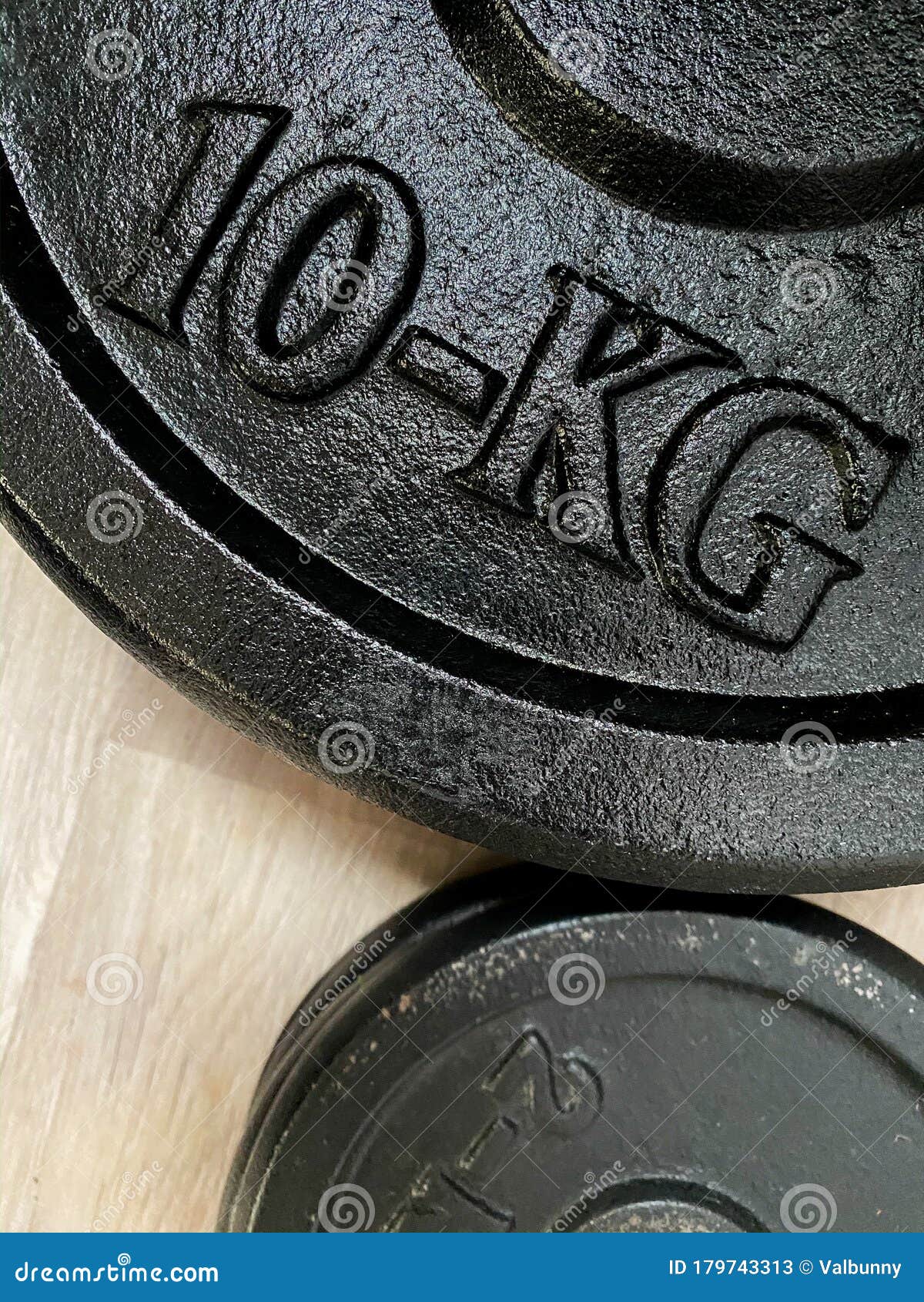 Black Kg Metal Weightlifting Plates Plate Powerlifting Training Floor 179743313 