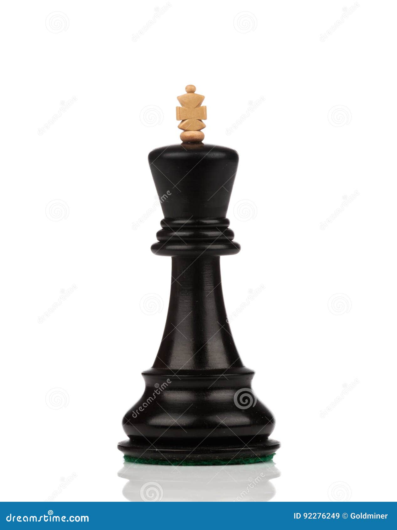 Black King chess stock image. Image of piece, challenge 92276249