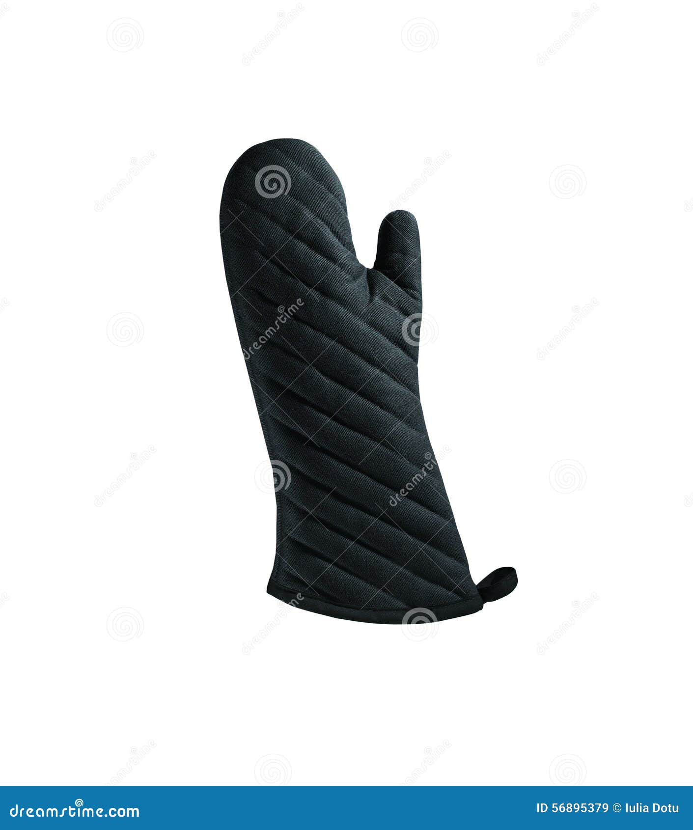 Black kitchen glove stock image. Image of isolation, heat 56895379