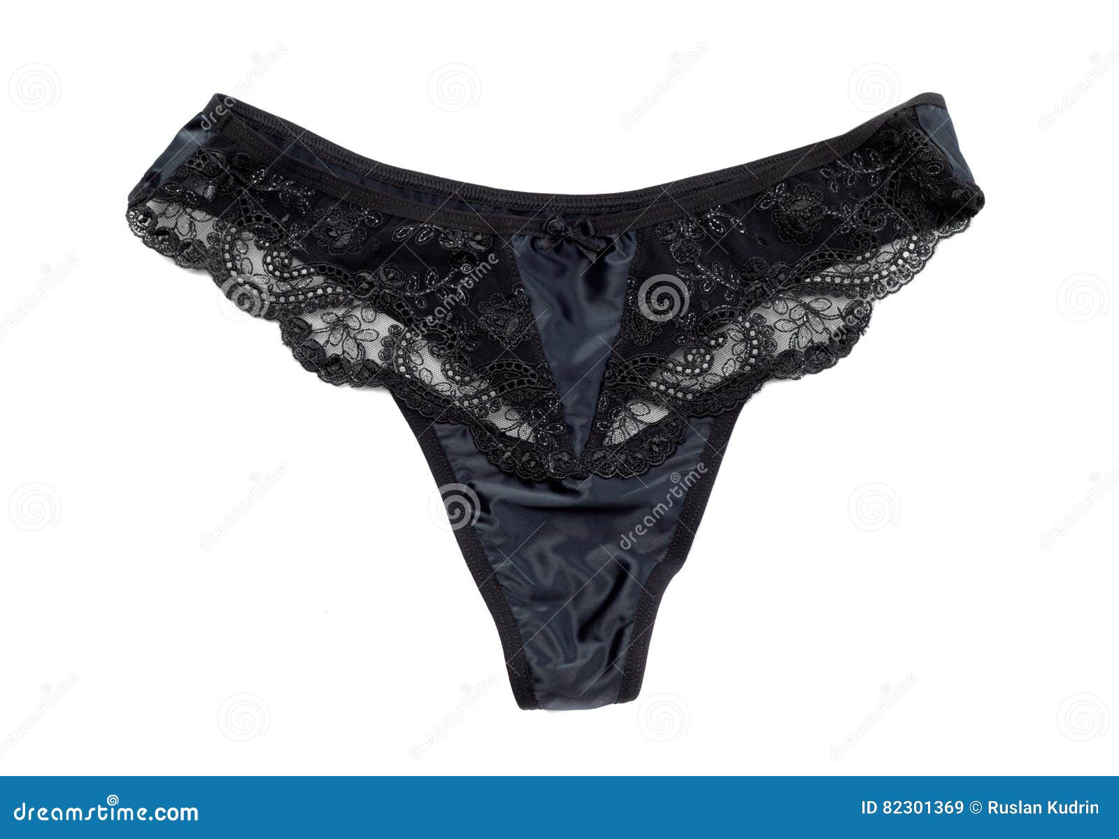 Black Lace Panties, Isolate Stock Image Image of elegance, panties