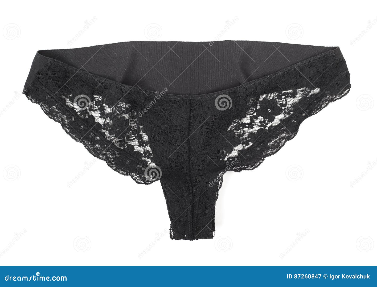Black lace panties stock image. Image of female, garment 87260847