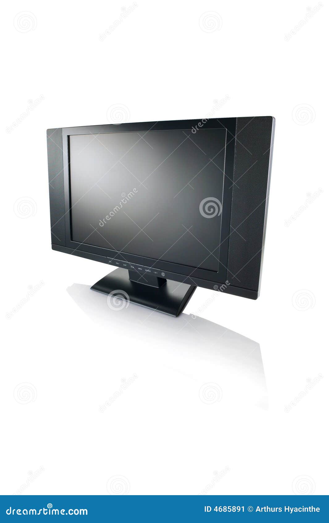Black lcd screen stock image. Image of stylish, panel 4685891
