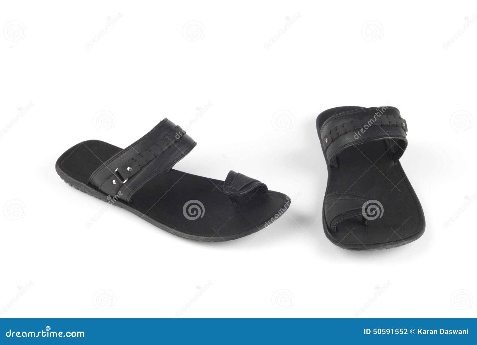 stylish leather slippers