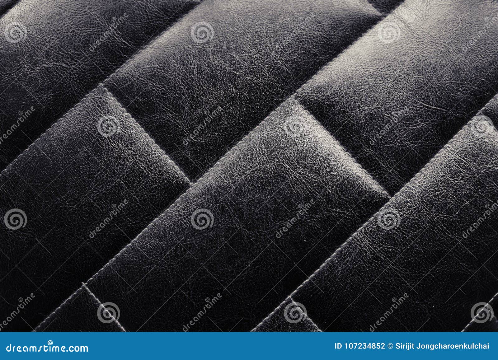 Black Leather Sofa Texture Background Stock Photo Image Of Grain