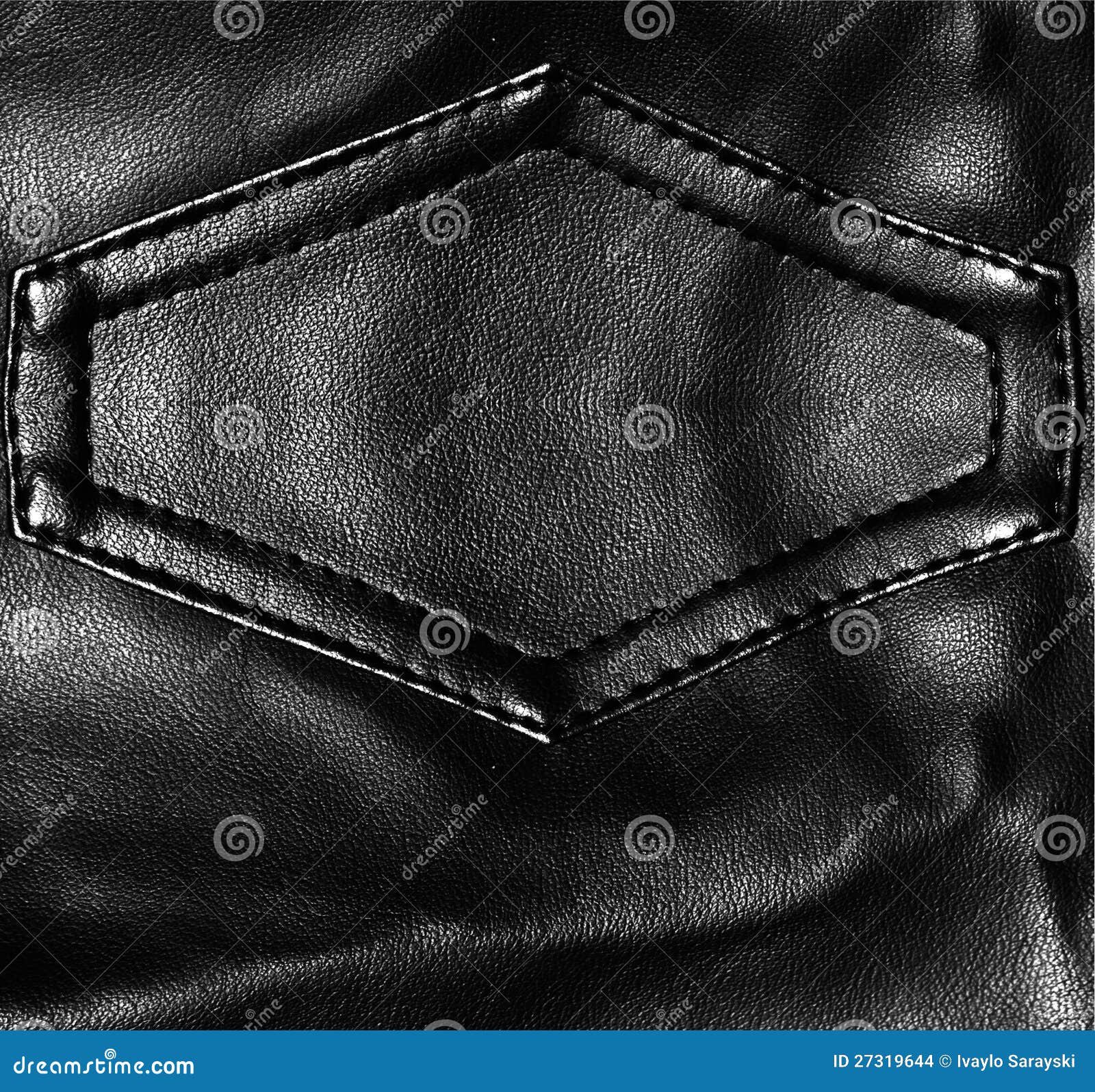 Black leather texture stock photo. Image of abstract - 27319644
