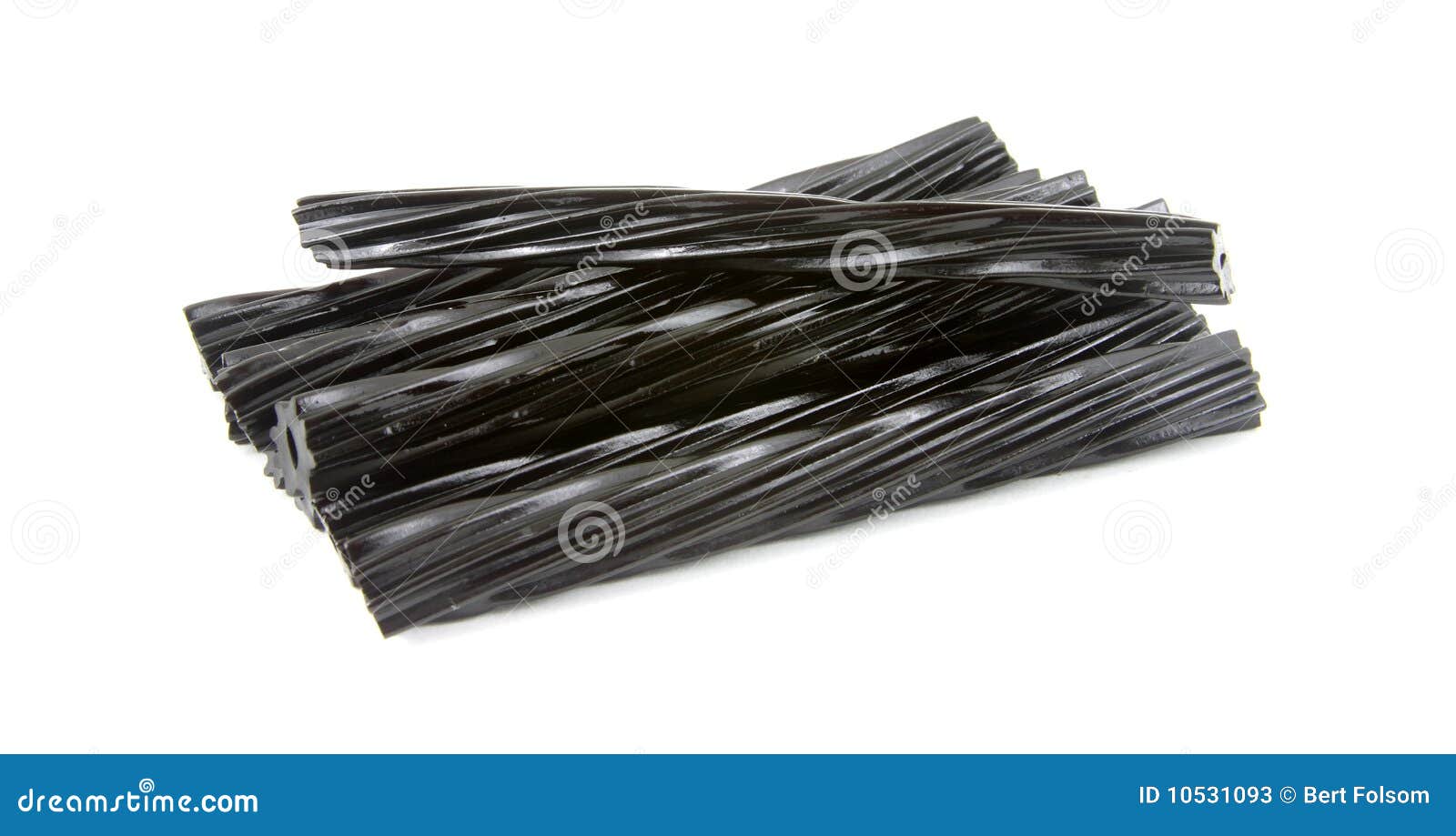 Black Licorice Is Bad For Your Health Concept With A Heart Buried In