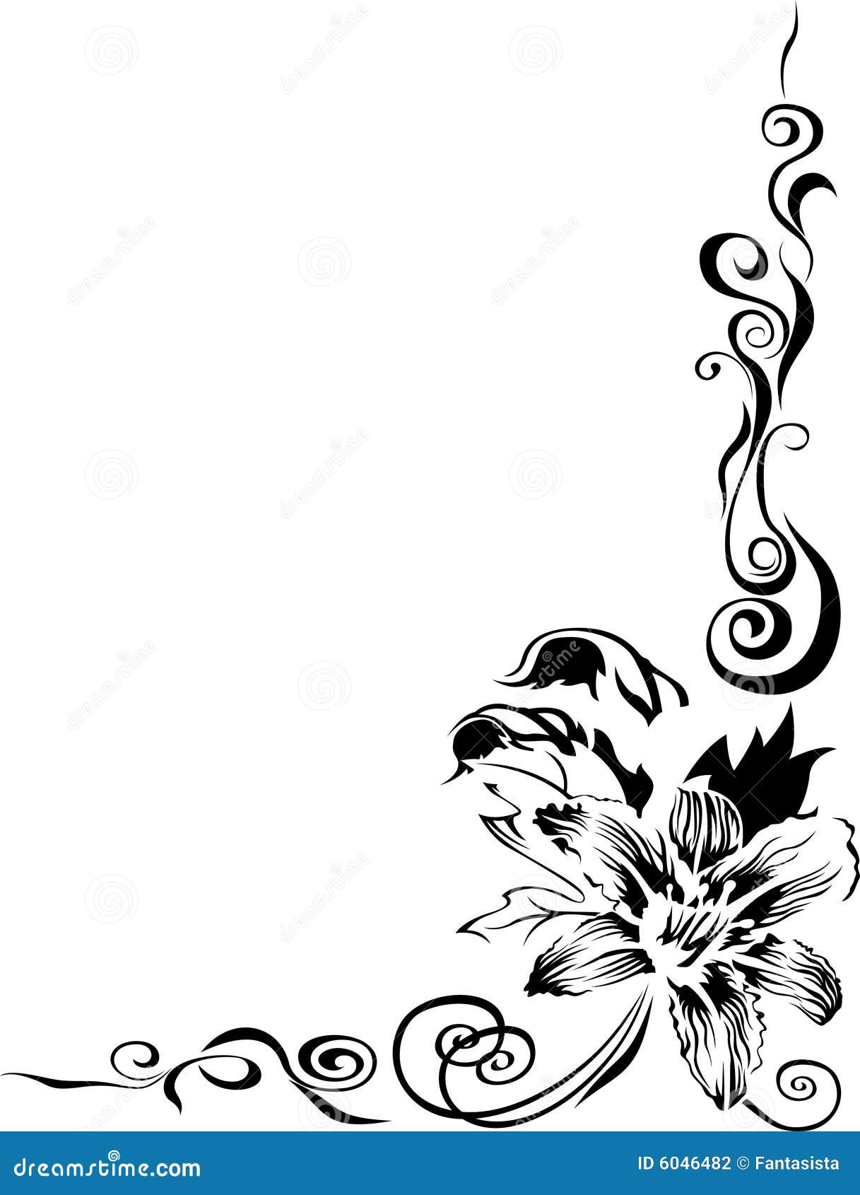 Featured image of post Flower Simple Border Design Black And White : Find images of flower border.