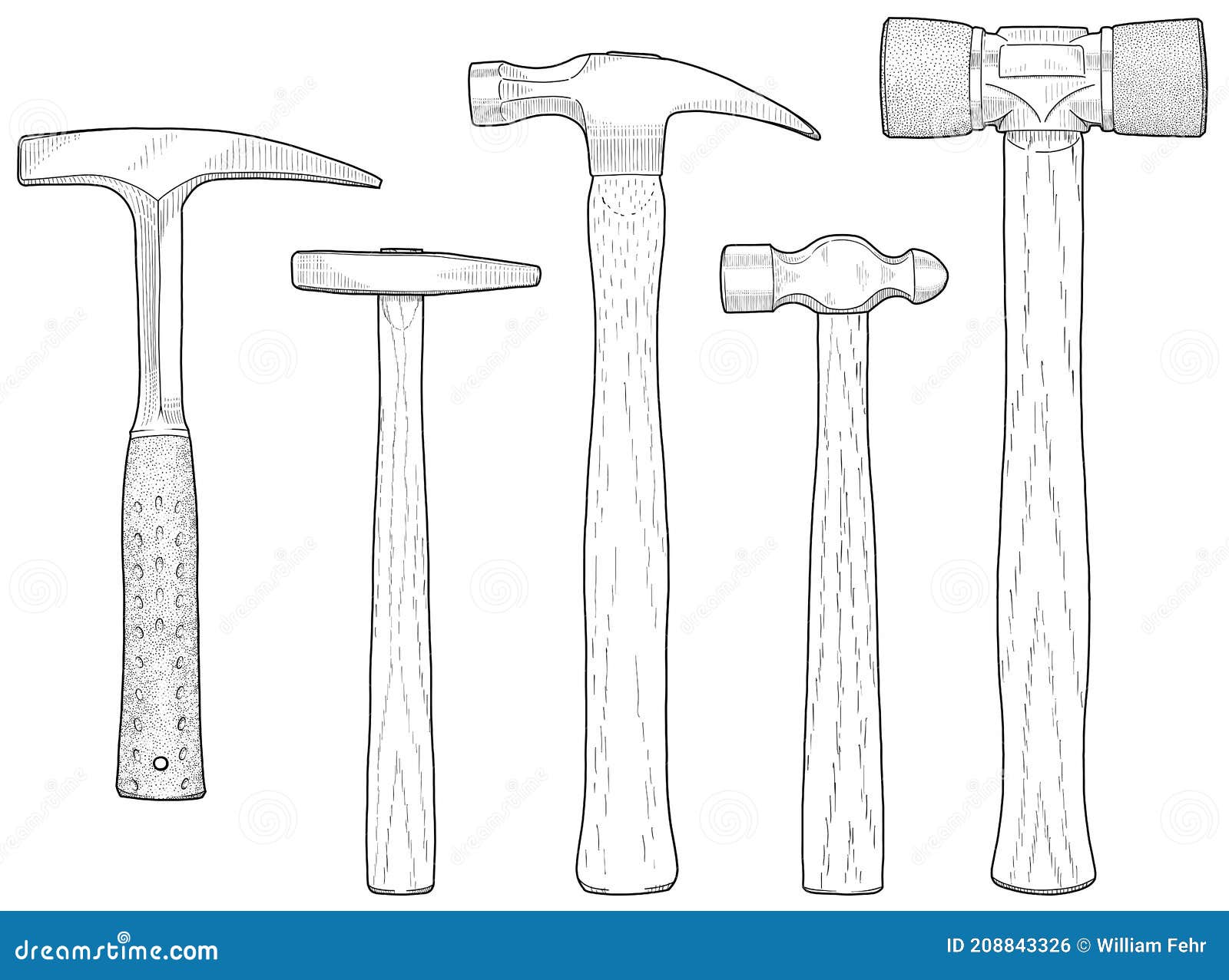 Ball Peen Hammer Icon Clipart Image Stock Vector (Royalty, 46% OFF