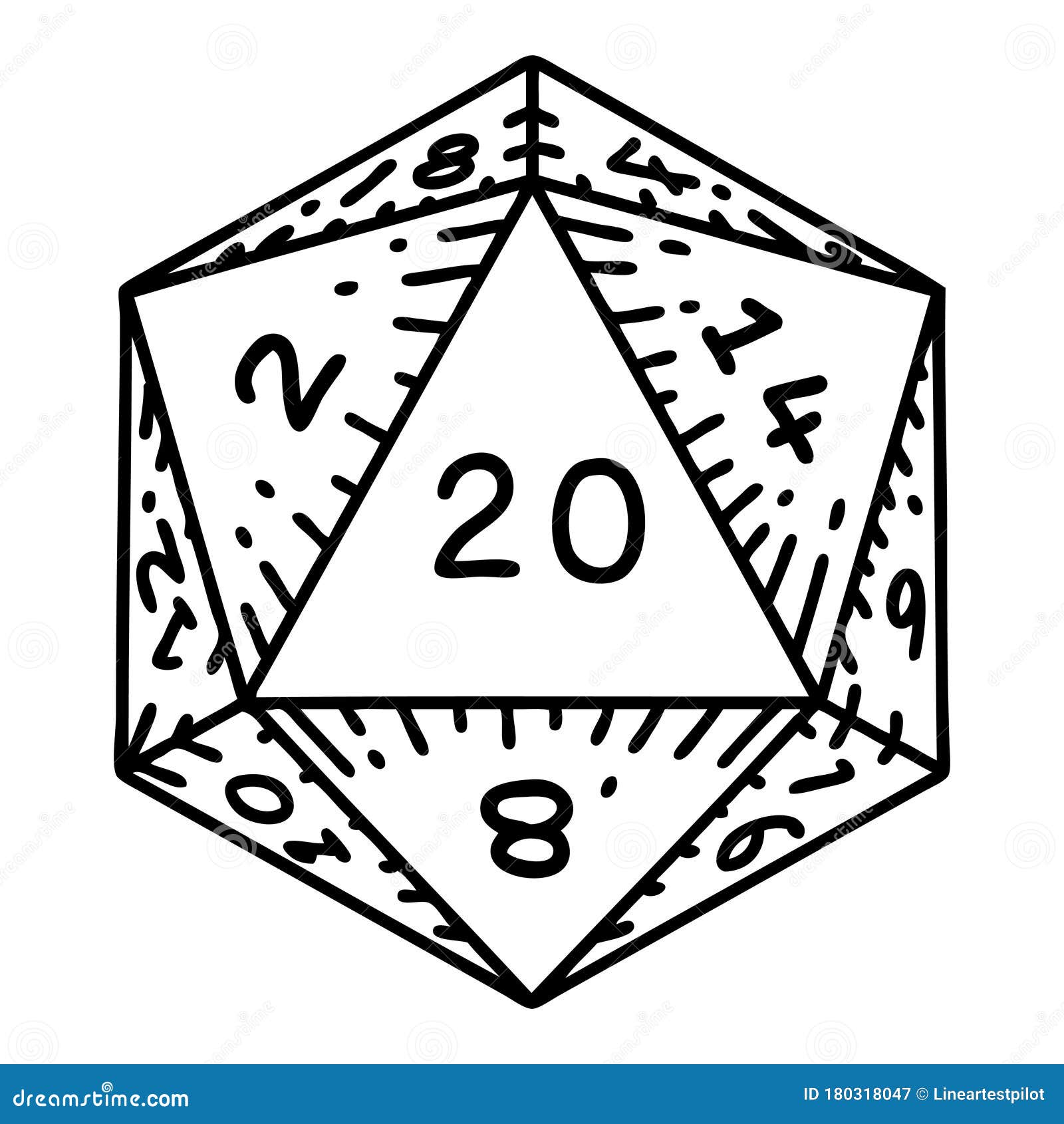 D20 Stock Illustrations – 8,069 D20 Stock Illustrations, Vectors