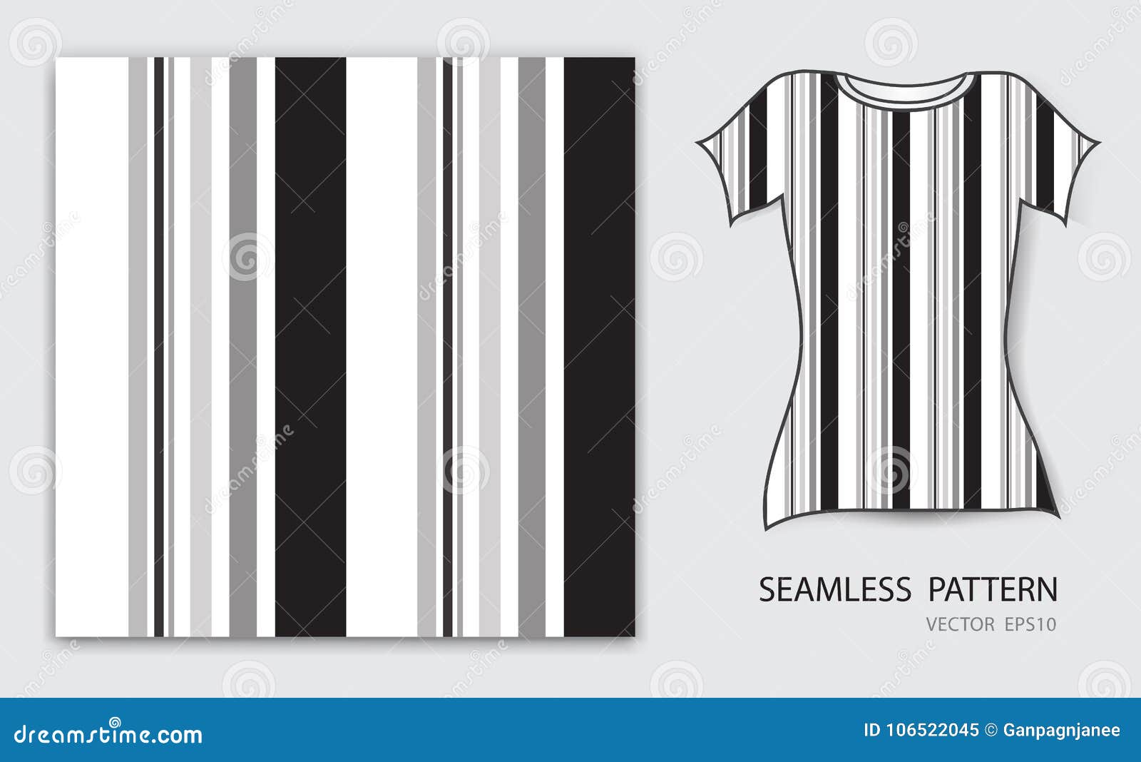 shirt with lines design