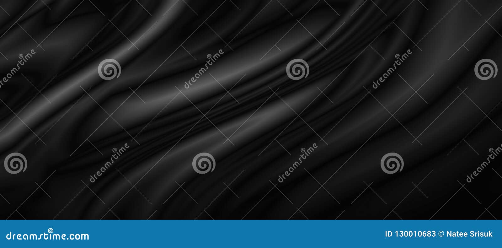 Black Luxury Fabric Background with Copy Space Stock Image Image of