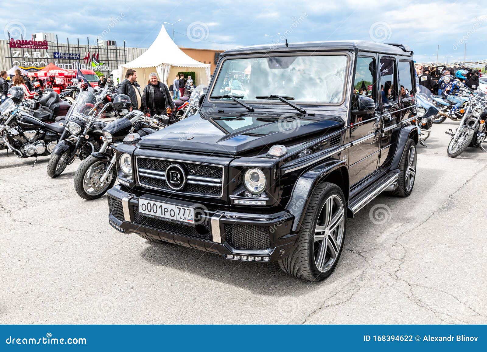 Black Luxury Mercedes Benz G Class Brabus 3 6 Car Editorial Photography Image Of Outside Luxury