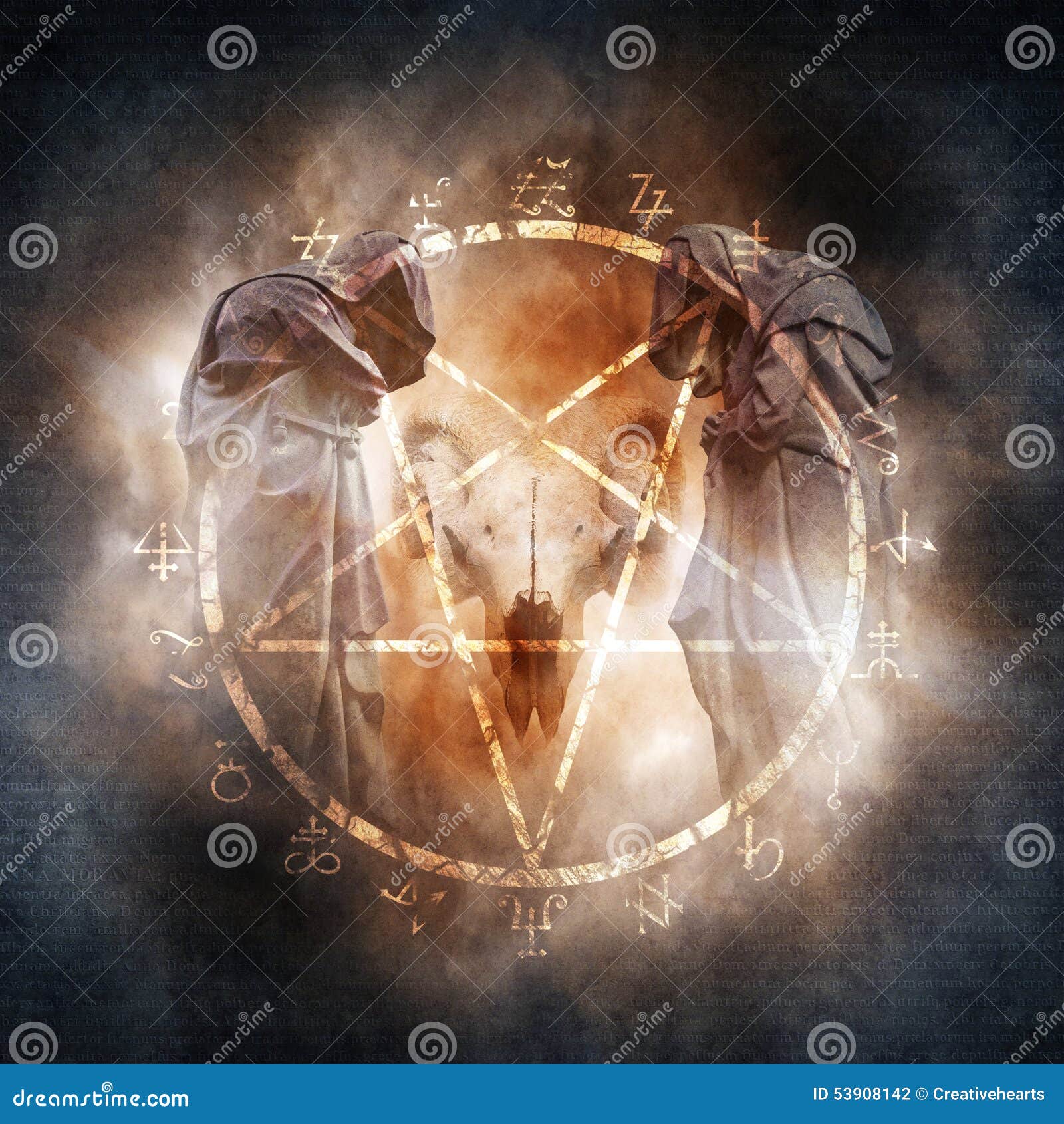 Black Magic Ritual stock photo Image of figure horn Black Magic Ritual stock photo Image of figure horn