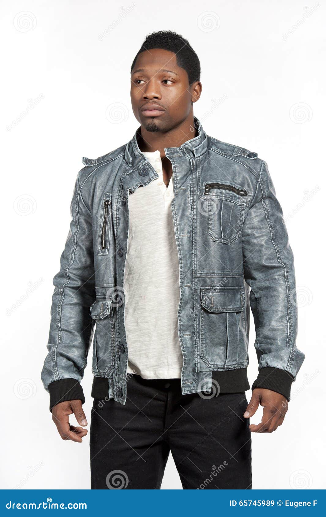 Vertical Shot Stylish Guy Wearing Chain Necklace White Shirt Jeans Stock  Photo by ©Wirestock 442870220