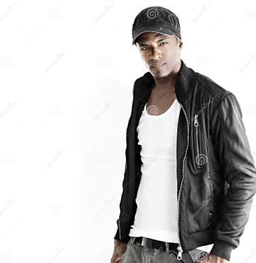 Black male fashion model stock photo. Image of fashionable - 23632784