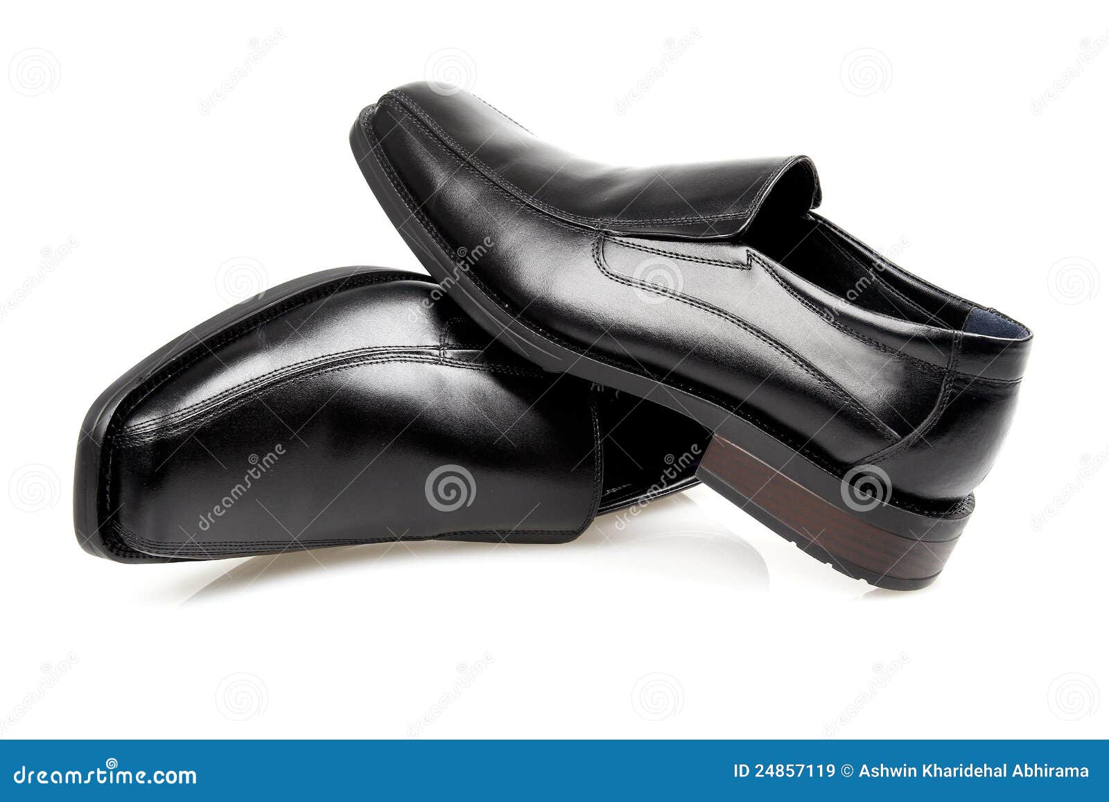 Black man's shoes. stock image. Image of comfortable - 24857119
