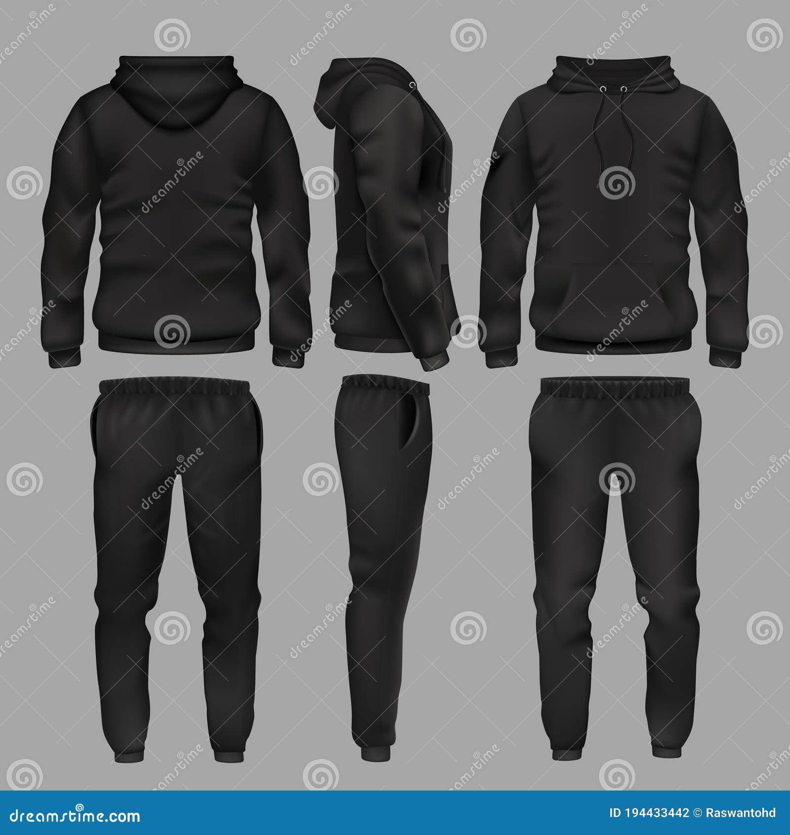 Download 19+ Basketball Full-Zip Hoodie Mockup Back View Of Hooded ...