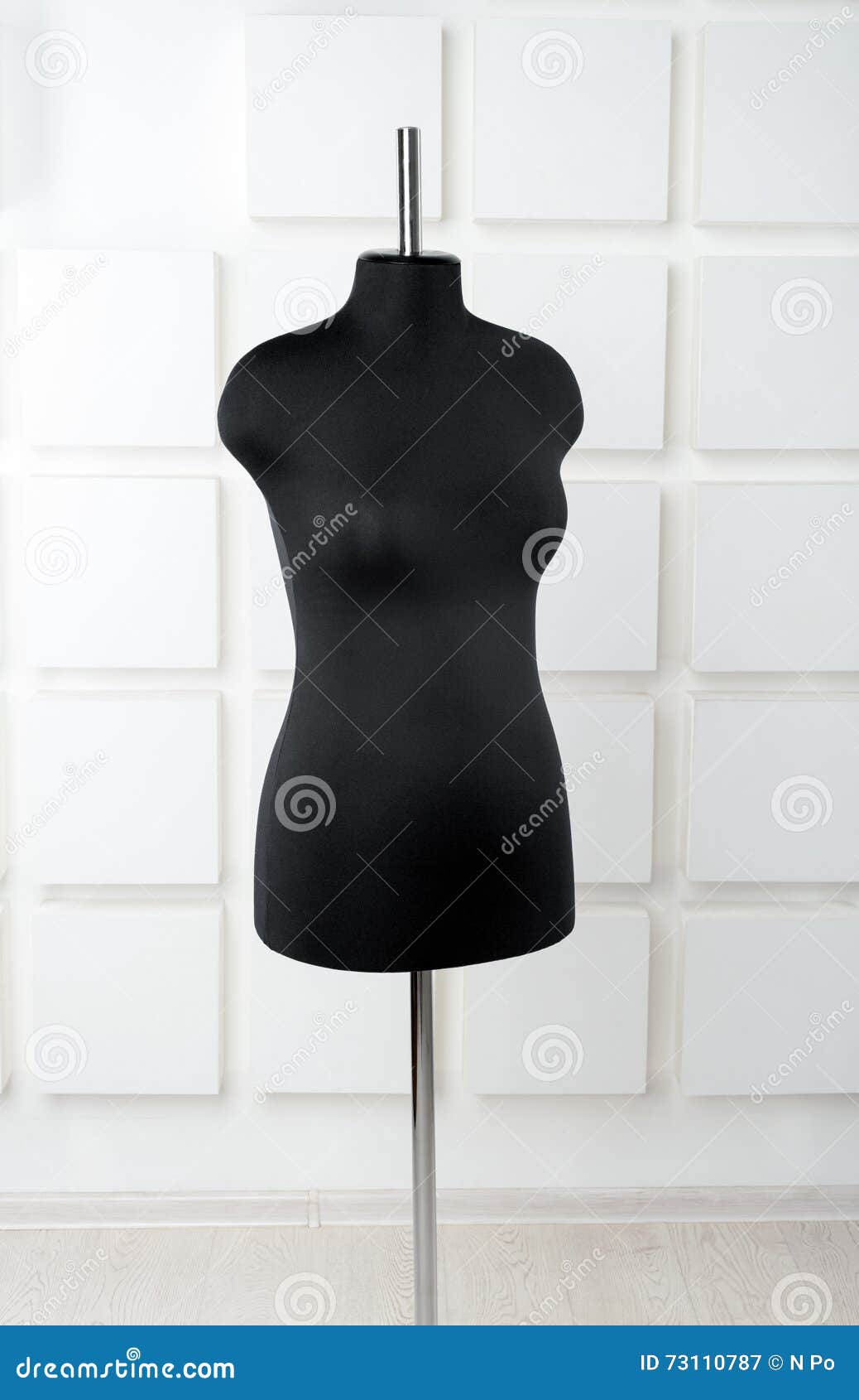Black Mannequin Dress Form Closeup Stock Image Image of dressmaking