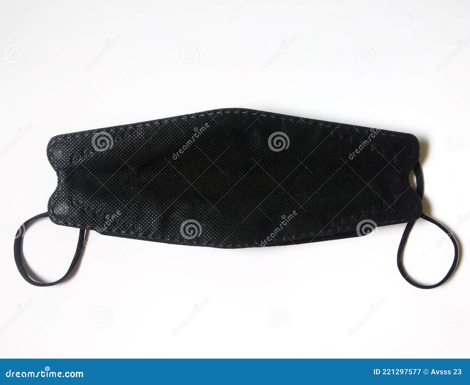 Black Mask on White Background Stock Image - Image of glasses