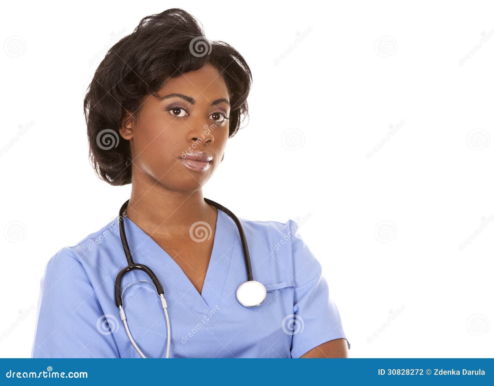 Black medical nurse stock photo. Image of healthcare - 30828272