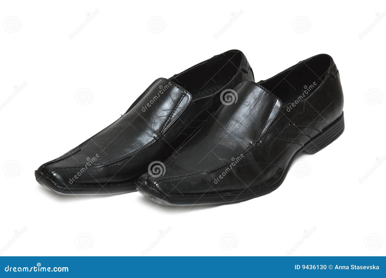 Black men shoes stock photo. Image of lace, british, craft - 9436130