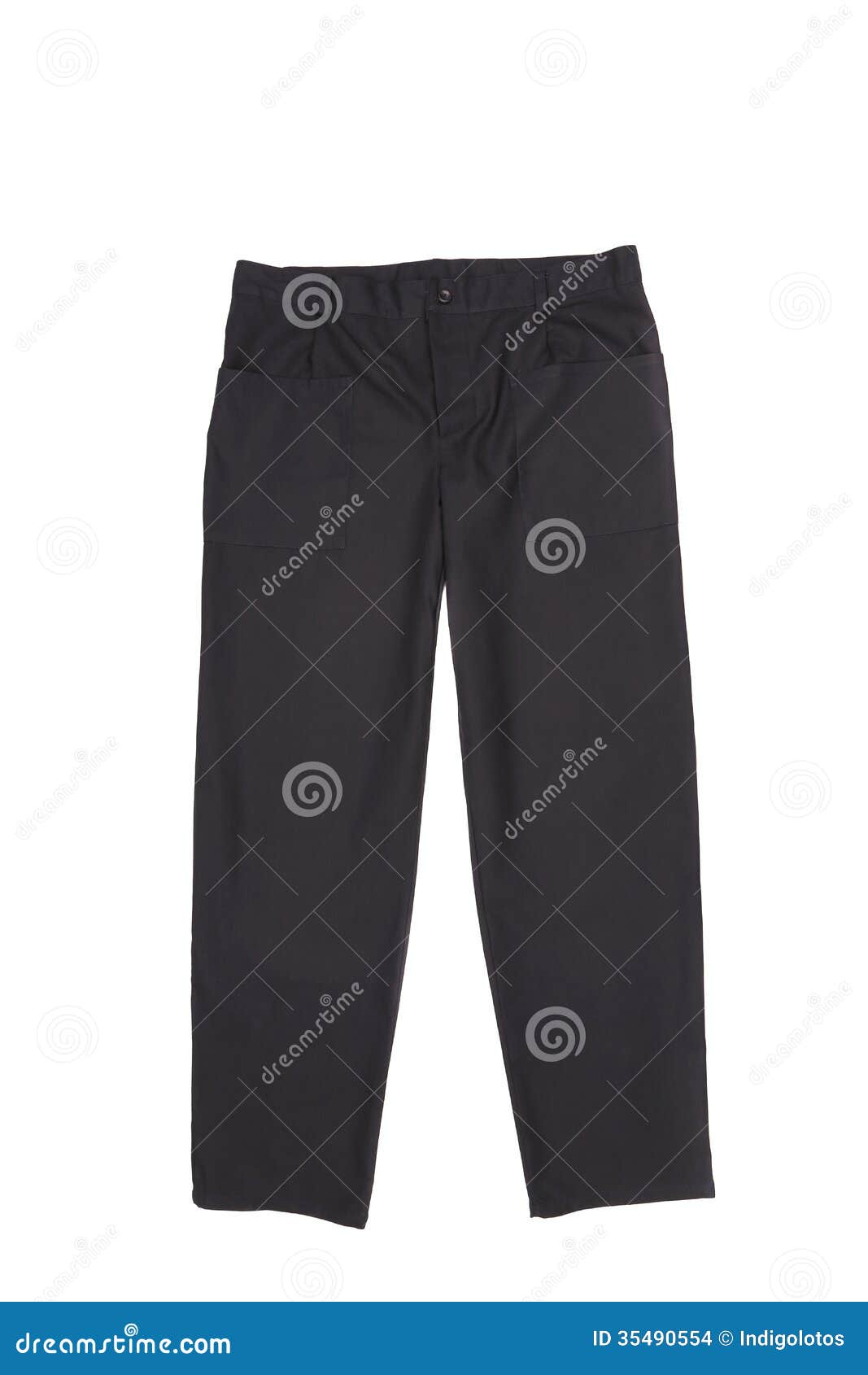 Black men trousers. stock photo. Image of pair, elegance - 35490554