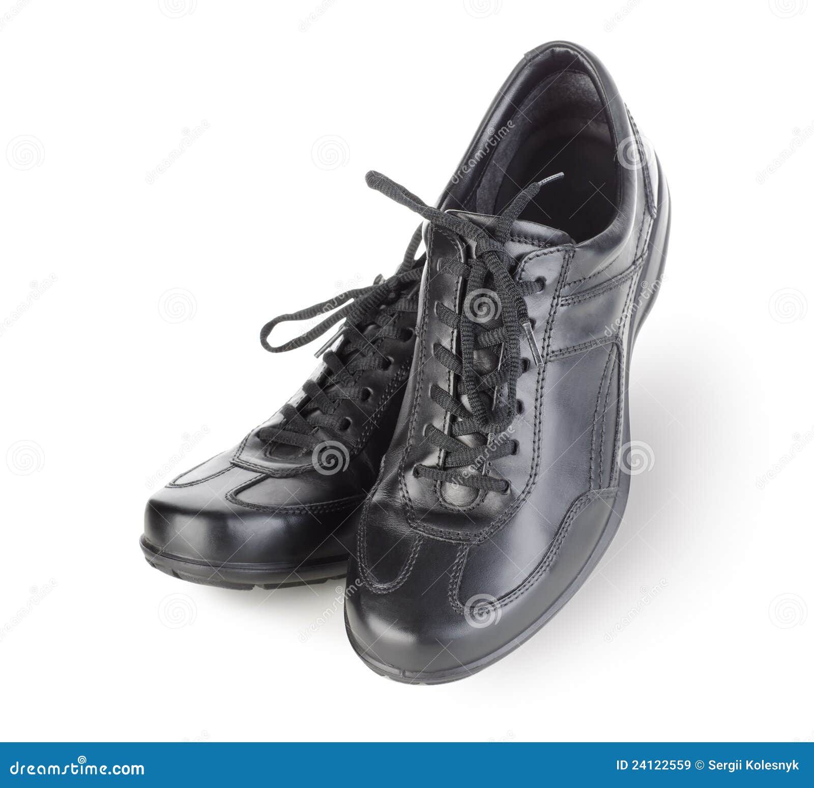 Black mens shoes stock image. Image of shoes, shoe, shiny - 24122559