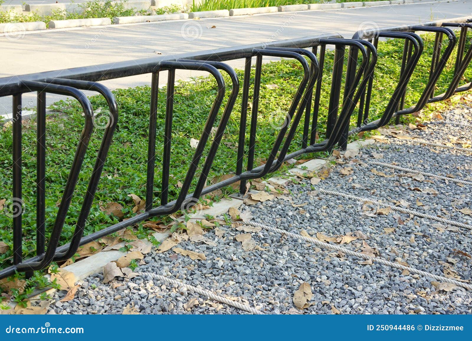 Parking Corner for Bicycle in the Park Stock Photo Image of city