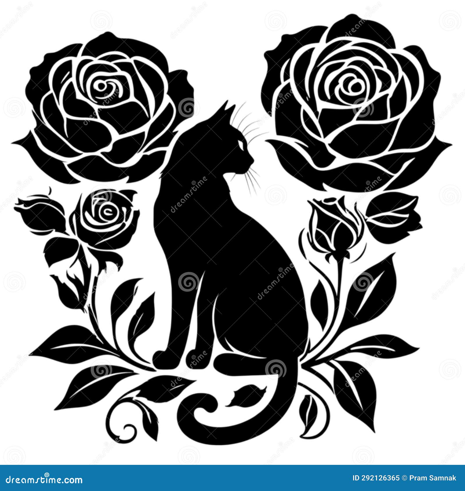 Metal Stencils Cat on a White Background. AI-Generated. Stock Image -  Illustration of fantasy, metal: 292126365