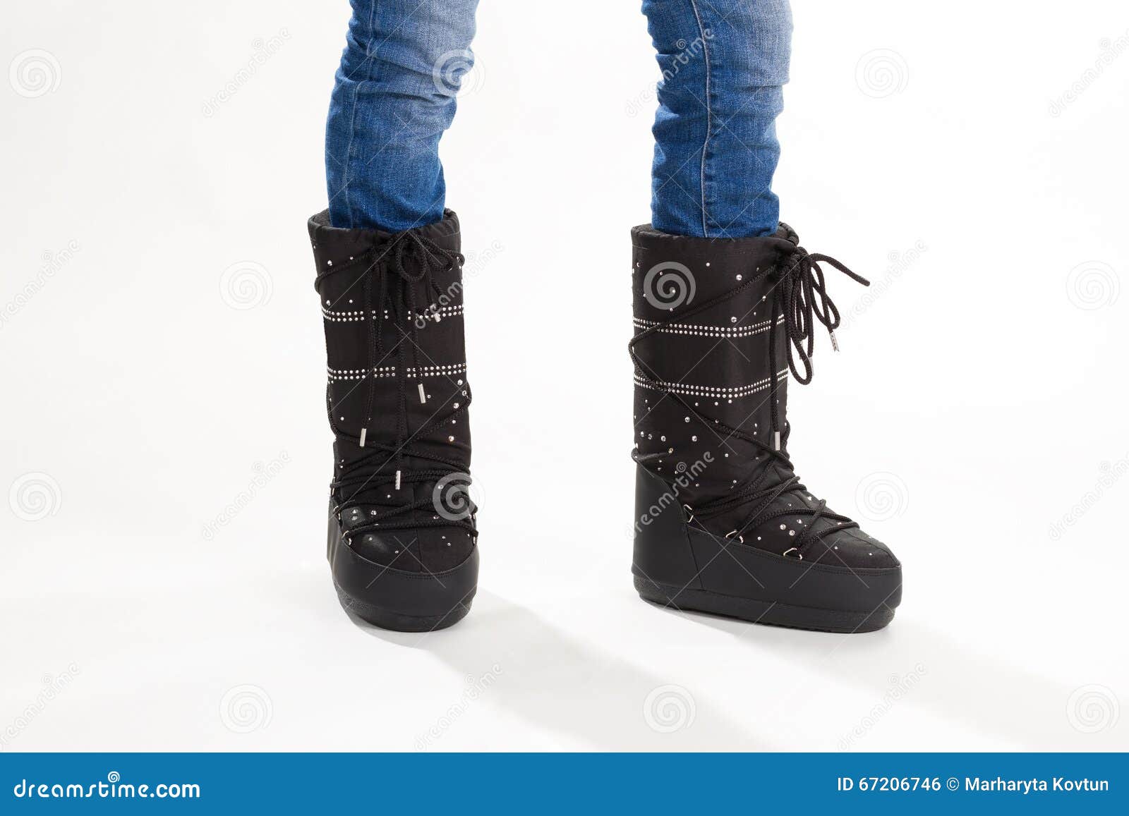 white boots with rhinestones