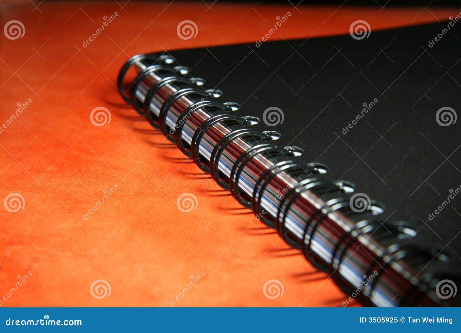 Black Notebook stock image. Image of fable, background 3505925