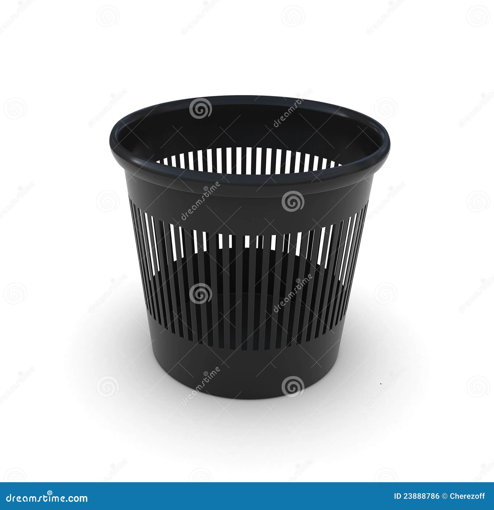 Black office garbage can stock photo. Image of dumpster 23888786