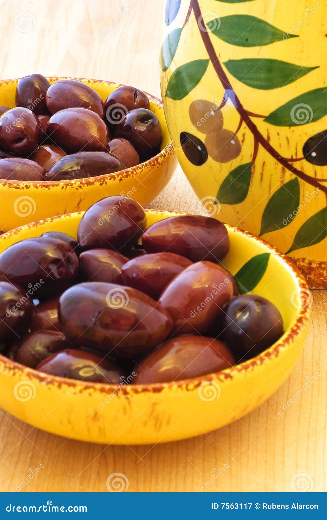 Black olives stock image. Image of olive, decorated, healthy 7563117