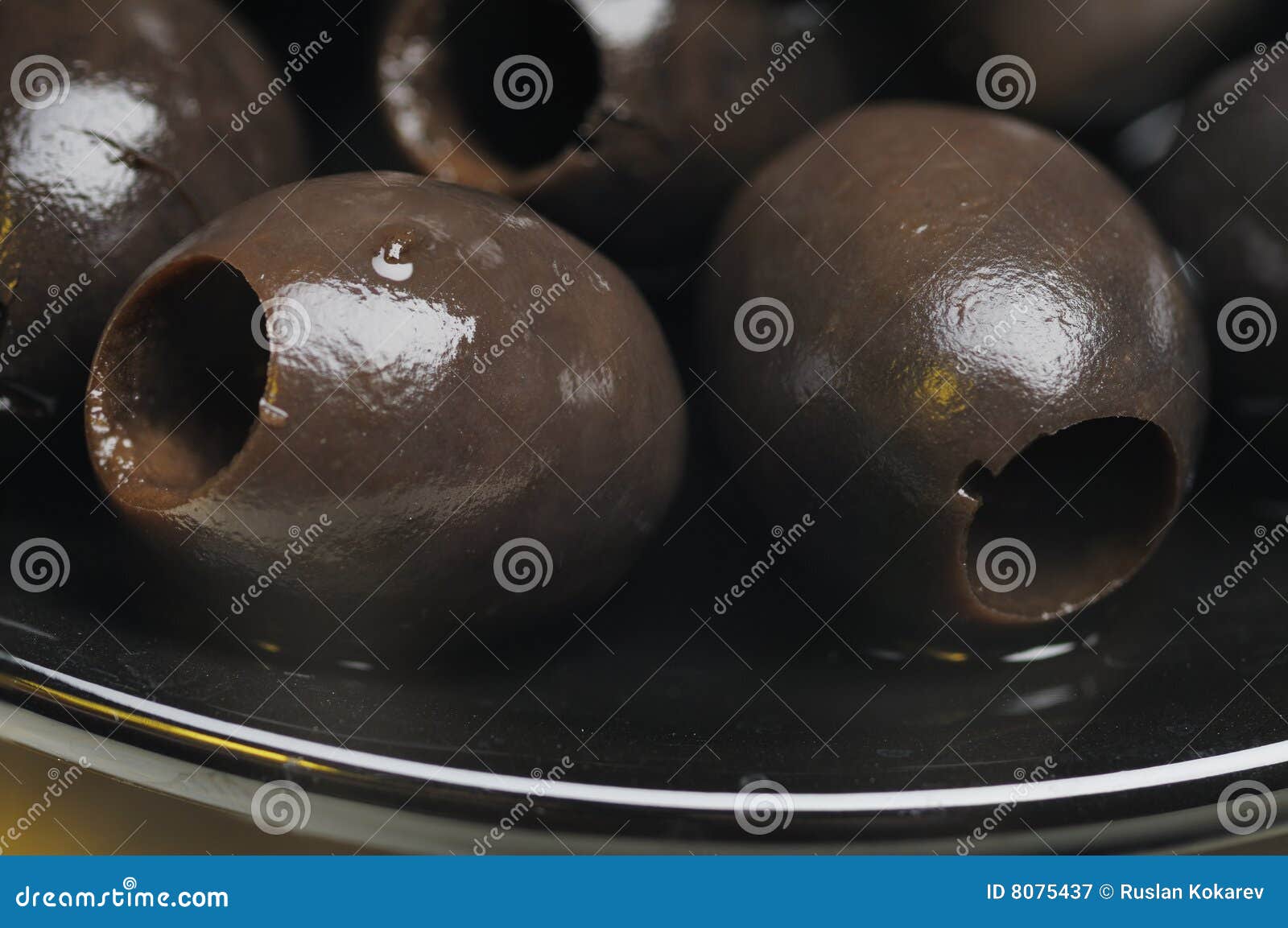 Black olives. stock image. Image of organic, italian, plate 8075437