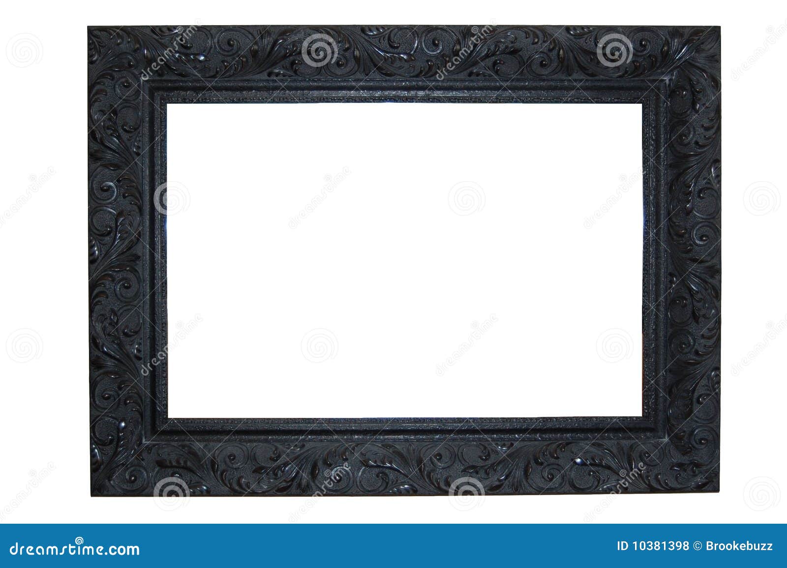 Black Ornate Frame stock photo. Image of scrapbook, ornate 10381398