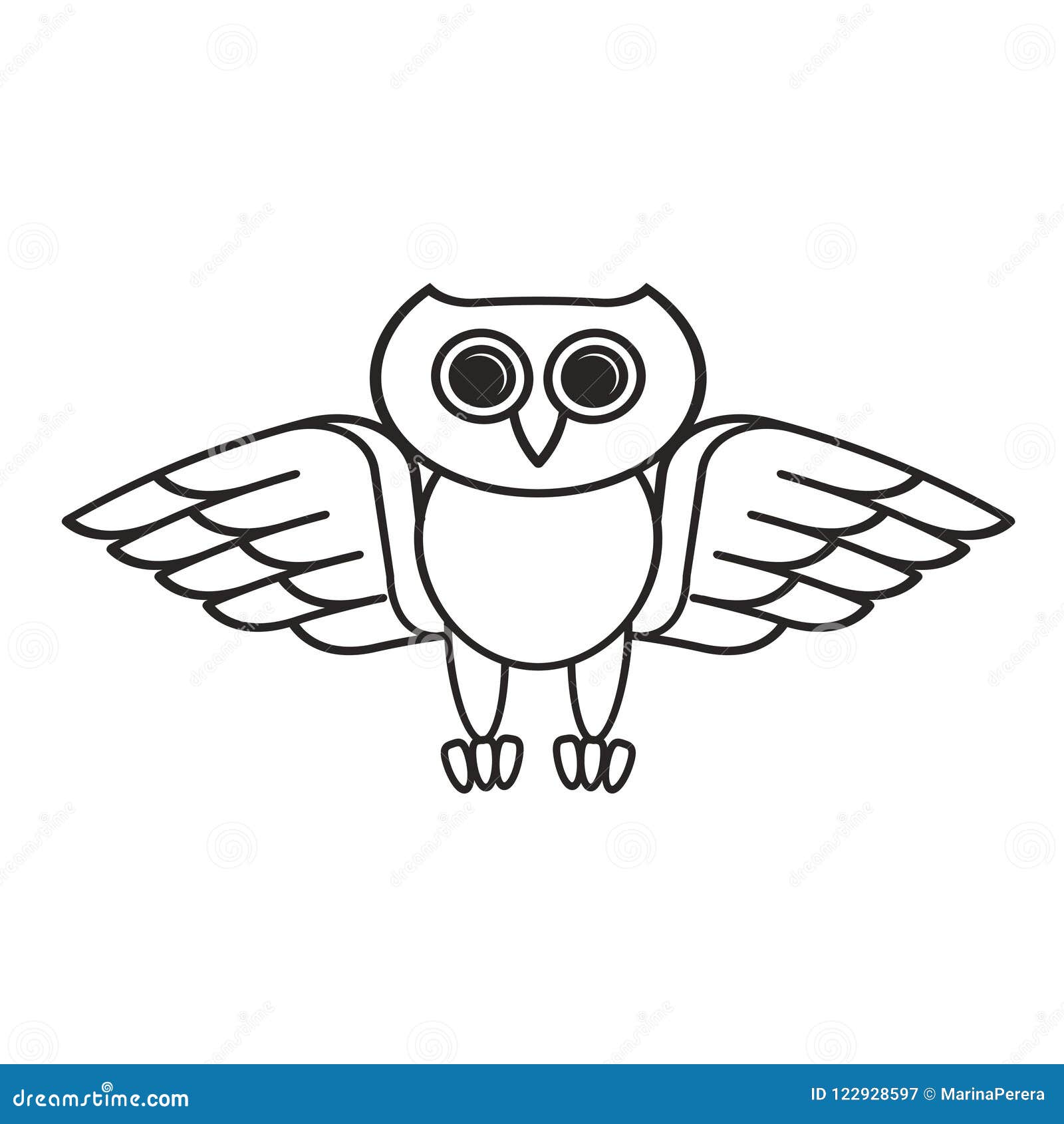 How to Draw an Easy Cartoon Owl - Really Cute Drawing Tutorial