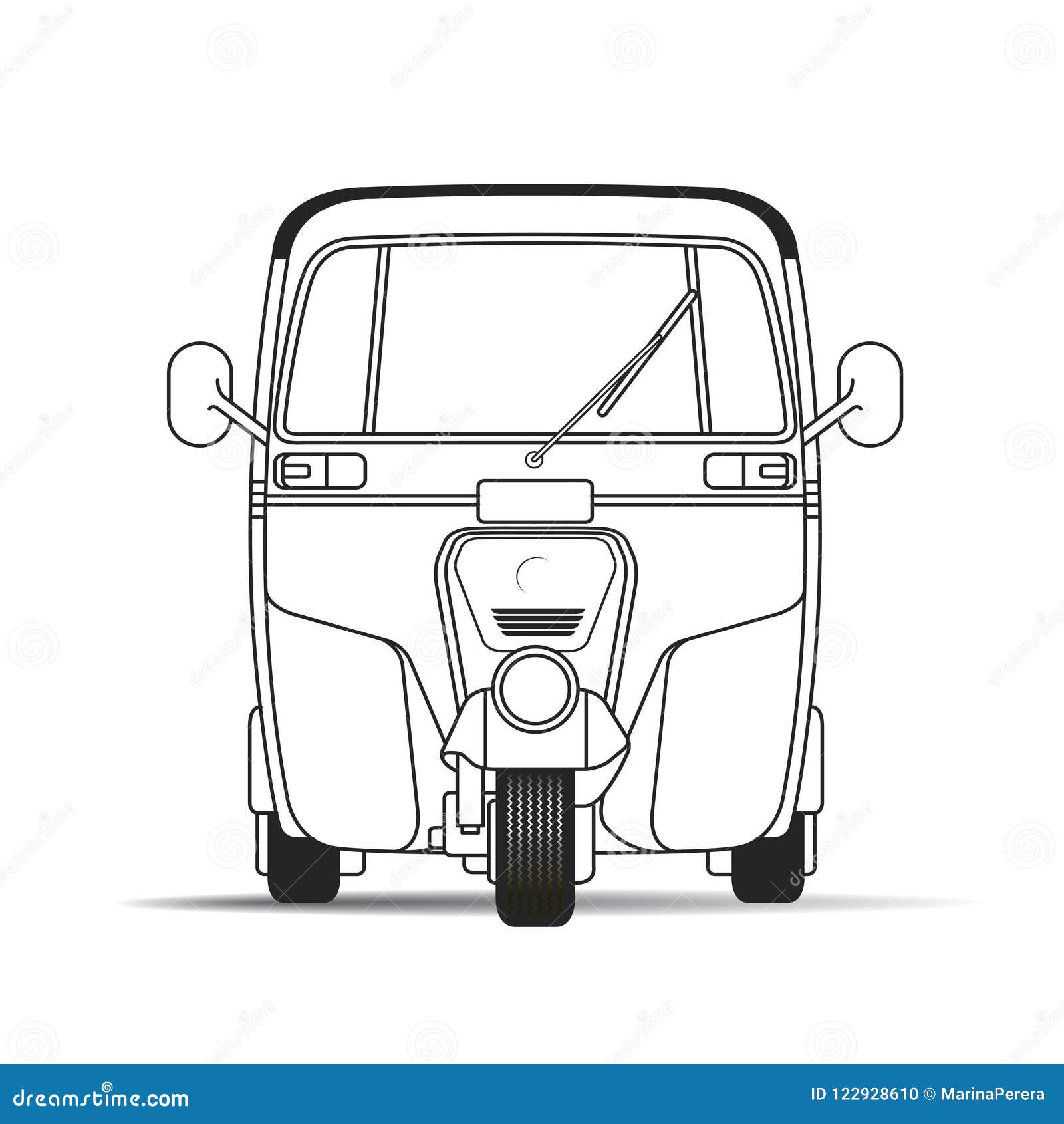 920 Auto rickshaw Vector Images | Depositphotos