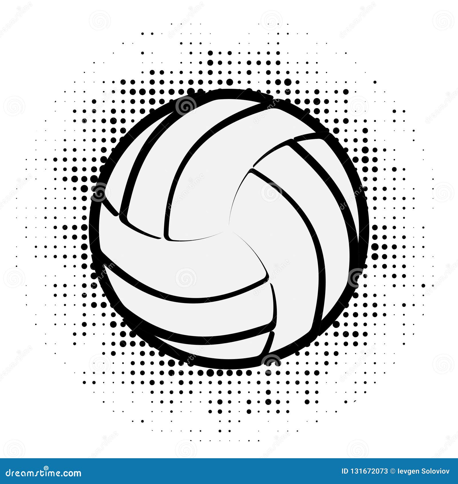 Volleyball Clipart Black And White