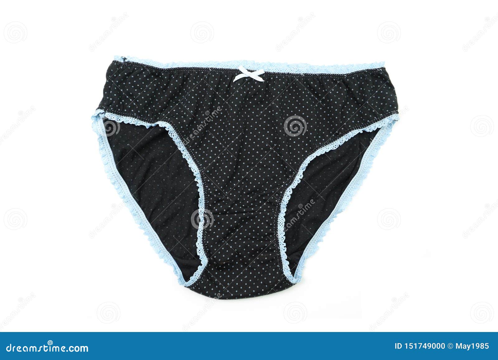 Black Panty Isolated on White Background Stock Photo - Image of health ...